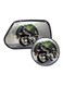 Generic 2-Piece Motorcycle Rear View Mirror Film