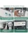 Generic Multifunctional Space-Saving Toothbrush And Toothpaste Holder With Drawer For Cosmetics And 3 Cups