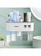 Generic Multifunctional Space-Saving Toothbrush And Toothpaste Holder With Drawer For Cosmetics And 3 Cups