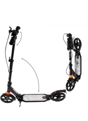 Generic Manually Adjustable Foldable Portable 2-Wheel Kick Scooter For Adults