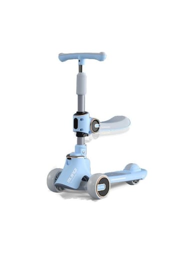 Generic 2-In-1 Foldable Kick Scooter For Kids With Removable Seat And Adjustable Handlebar