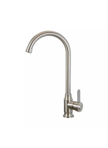 Generic Single Lever Sink Taps With 360 Degree Flexible Spout High ARC Kitchen Faucet Stainless Steel Hot And Cold