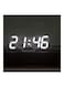 Generic 3D LED Table Clock Number Design Show Temperature Date Living Room Clock White