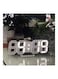 Generic 3D LED Table Clock Number Design Show Temperature Date Living Room Clock White