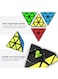 Generic 5 Pieces Magic Bundle Rubik's Speed Cube Set, 2x2x2 3x3x3 Pyramid Megaminx Skew Cube Smooth Sticker Cubes Collection Puzzle Cube Toy Gift For children kids adults