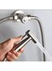 Generic Handheld Bidet Faucet Spray For Bathroom Silver