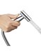 Generic Handheld Bidet Faucet Spray For Bathroom Silver