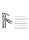 Generic Stainless Steel Faucet Single-Handle Single-Hole Hot And Cold Water Water- Taps is Suitable For Bathroom