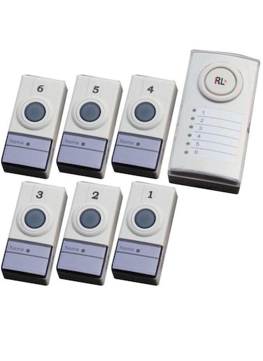 Generic 6-In-1 Doorbell The Six Zone Wireless Door Bell With Patented Power-Saving Technology RL-05060