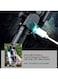 Generic Rechargeable Electric Torch Three-Lamp Flashlight Zoomable For Outdoor
