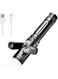 Generic Rechargeable Electric Torch Three-Lamp Flashlight Zoomable For Outdoor