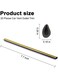 Generic Car Air Conditioner Air Outlet Decorative Strips Bendable DIY Decorative Strips Universal For Most Air Outlets 20 Pieces
