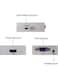 Generic Mini HDMI To VGA Converter 1080P Audio Video Signal Output HDMI2VGA Converter For PS3 XBOX360 Blu-ray DVD Set-top Boxes PC Laptop To HDTV Projector