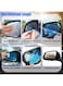 Generic 4 Pieces Of Car Rearview Mirror Film, HD Nano Clear Protective Sticker Film, Waterproof Rainproof Antifogging For Car Mirrors And Side Windows, Car Trucks SUVs Safe Driving