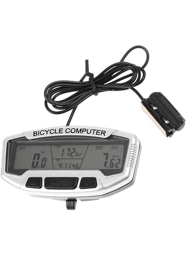 Generic Multifunctional Speedometer, Irfora Waterproof Bicycle Cycling Digital LCD Computer Odometer Speedometer Velometer Auto Backlight 27 Functions