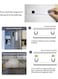 Generic 500mm Warm Indoor Under Cabinet Night Lights Wireless USB Rechargeable For Closet Hallway Stair Closet Kitchen