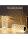 Generic Rechargeable Crystal Table Lamp With 3 Colors Touch Control