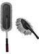 Generic 2 Pieces Car Duster-Scratch Free Car Cleaning Set Retractable Car Dust Collector, Household Dirt Dust Clean Brush For Cars Cabinets
