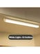 Generic 500mm Wireless Motion Sensor White LED Light Bar LED Wireless Motion Sensor Cabinet Light With Wireless Magnetic USB Rechargeable Night Lamp