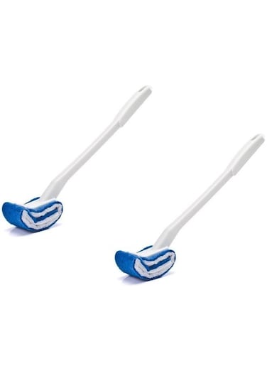 Generic 2 Pieces Toilet Long Handle Cleaning Brush