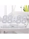 Generic 3D LED Digital Wall Clock Table Desktop Alarm Clock Nightlight For Home Living Room Office