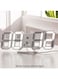 Generic 3D LED Digital Wall Clock Table Desktop Alarm Clock Nightlight For Home Living Room Office