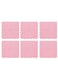 Generic 6 Pieces Non-Slip Shower Mat Bathroom Square PVC Bathmats For Kitchen And Toilet