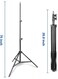 Generic Photography Tripod Stand And Support Stand For LED Ring Light