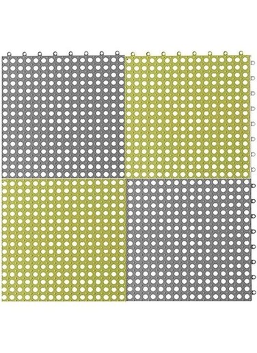 Generic 1 Set Of Non-Slip Flooring Tiles Mats For Bathroom, Shower, Kitchen, Swimming Pool, Balcony, Deck, Patio