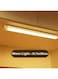 Generic 500mm Wireless Motion Sensor Warm Light Bar LED Wireless Motion Sensor Cabinet Light With Wireless Magnetic USB Rechargeable Night Lamp