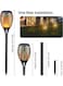 Generic 4 Pieces Solar Garden Torches Flame Light For Outdoor Use 33 LED Solar Lights With Flame Effect IP65 Waterproof Garden Lights For Gardens, Lawn, Pathway, Yard, Driveway
