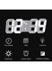 Generic 3D Electric Nightlight Alarm Clock For Modern Home Decoration