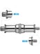 Generic 3 Pieces Standard 1/4 To 3/8 Inch Metal Male Converter Threaded Screw Adapter Spigot Stud For Studio Light Stand