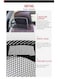 Generic 2 Pieces Car Neck Mesh Headrest Cushion
