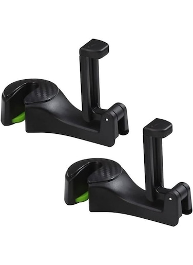 Generic 2 Pieces Of Car Storage Hooks Back Seat Headrest Hanger