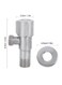 Generic Stainless Steel Angle Valve 1/2 Kitchen Bathroom Toilet Water Faucet