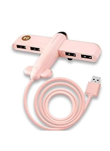 Generic USB Hub Airplane Extension Line Converter Charger For Desktop Computer Accessories