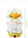 Generic 3 Layer Multifunctional Electric Egg Boiler And Steamer With auto-shut