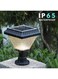 Generic IP65 Waterproof Solar LED Lights For Home Outdoor Garden Waterproof Wall Gate Decorative Lamp With Remote Control