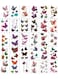 Generic 30 Sheets Of Waterproof Temporary Tattoo Stickers For Body Art