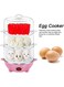 Generic 3 Layer Electric Egg Cooker, Heat Insulating Handle Egg Boiler Egg Cooking Machine Stainless Steel Heating Plate For Poached Eggs For Steam Eggs