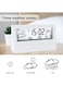 Generic Digital Alarm Clock With Time Date Temperature Display Easy Snooze Function Backup Batteries Sleep Timer Display LED Alarm Clock For Bedroom
