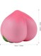 Generic Peach Fruit Squishy Squeeze Fruit Stress Toy Stress Relief