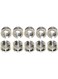 Generic 10 Pieces 3/8in-16 To 1/4in-20 Reducer Bushing Screws Adapter For Camera Cage Tripod Ball Head Plate