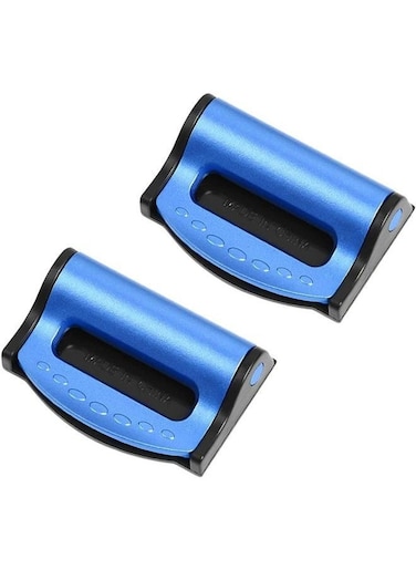 Generic 2 Pieces Car Seat Belt Adjusters Strap Positioner Locking Clips