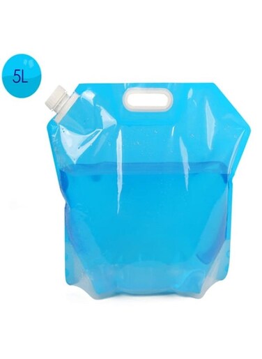 Generic 5L Water Bag Foldable For Camping Hiking And Outdoor Activities