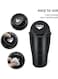 Generic 2 Pieces Car Garbage Can With Lid, Leakproof Vehicle Automotive Cup Holder Car Trash Can