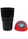 Generic Auto Travel Ash Holder With Blue LED Indicator And Mini Trash Bin For Car