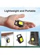 Generic 2 Pieces Mini Pocket Light With Folding Bracket Bottle Opener And Magnet Base For Fishing Walking Camping