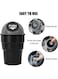 Generic 2 Pieces Mini Car Trash Can Cup Holder Automotive Garbage